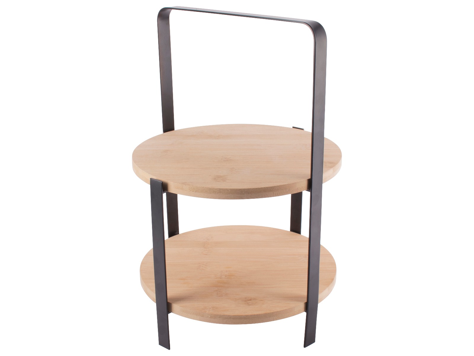 Etagère bamboe hout Ø27x39cm