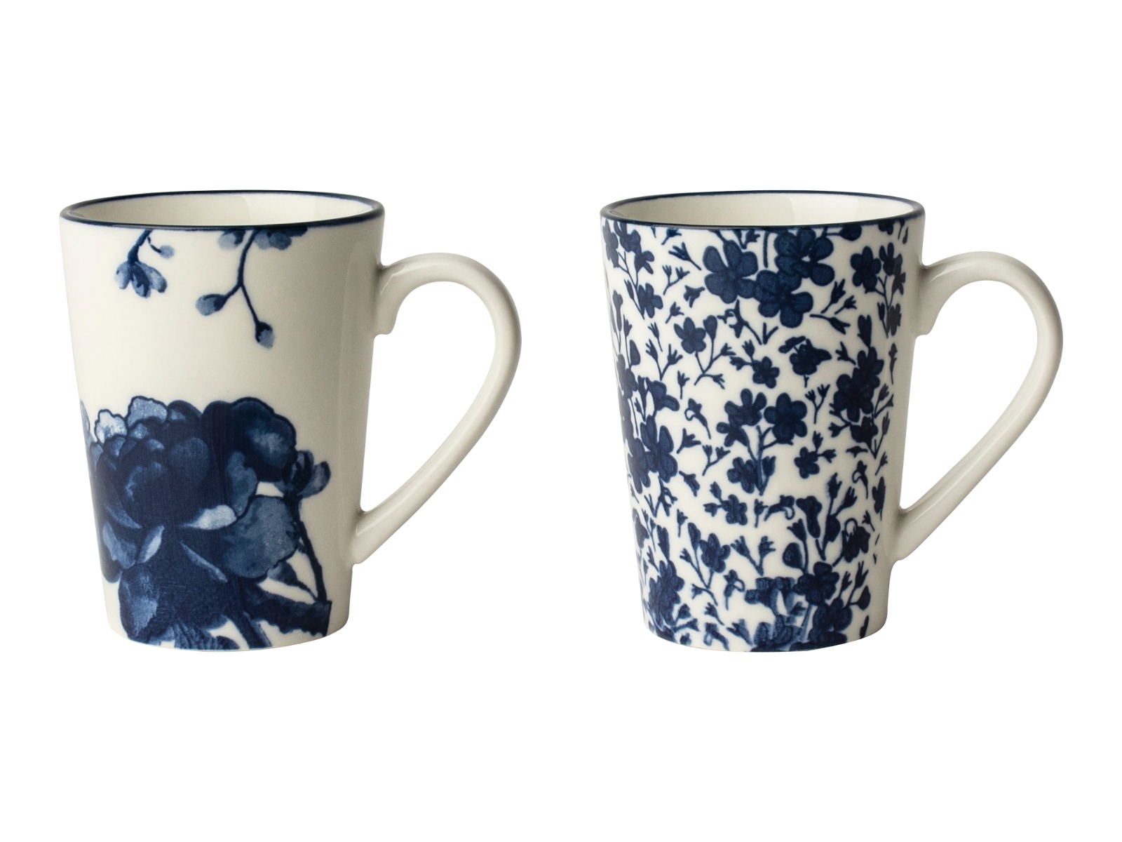 Mok 180ml Peony en Floral - out of the blue (set 6 stuks)
