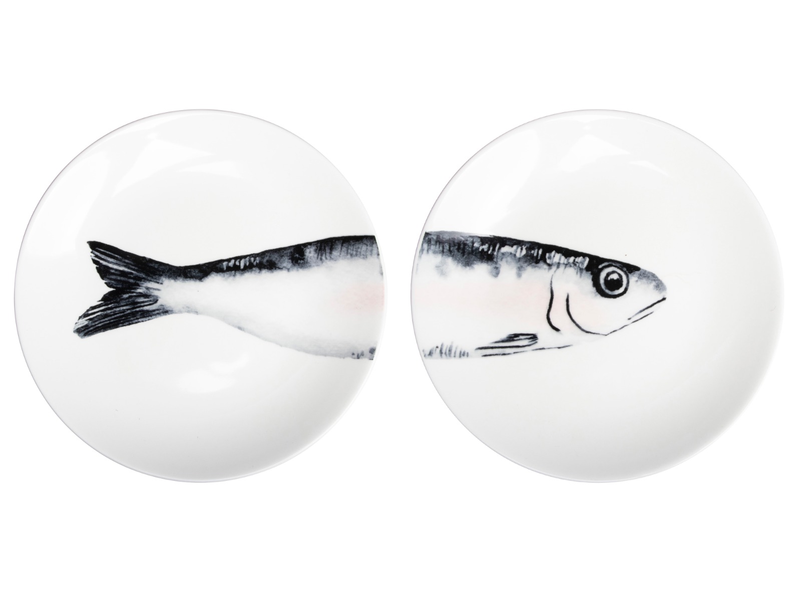 Bord Fish Ø16,5 cm - set 2 stuks - Patio 