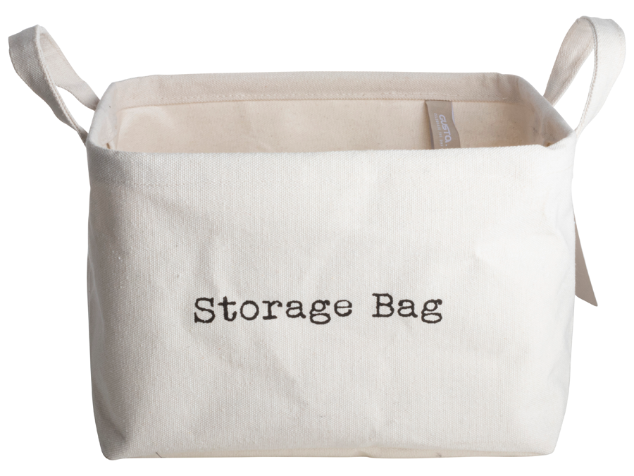 Storage bag 30,5x26x20,5cm Wit